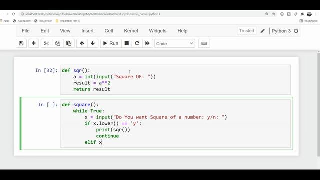 Finding Square of a Number | Python tutorial смотреть онлайн