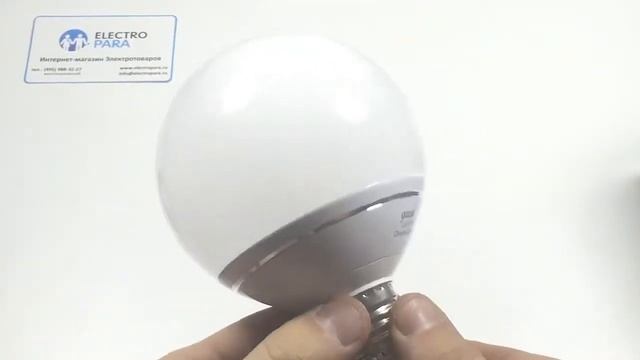 Gauss G95 14W E27 2700K, обзор светодиодной лампы. смотреть онлайн