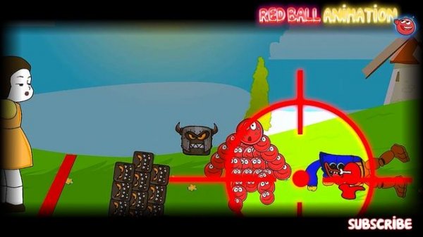THE BIGGEST BOSS SQUARE IN THE GAME RED BALL 4