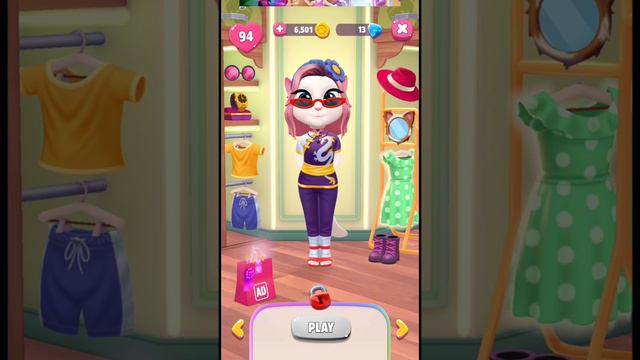 My Talking Angela 2 🐼⛩️ Lunar New Year Update Gameplay смотреть онлайн