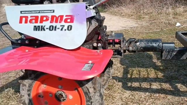 Мотоблок с прицепом. Краткий обзор. Прицепное к мотоблоку. смотреть онлайн