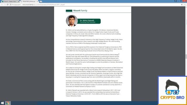 Разбор ICO MOONX от CRYPTO BRO | Изучаем Whitepaper смотреть онлайн