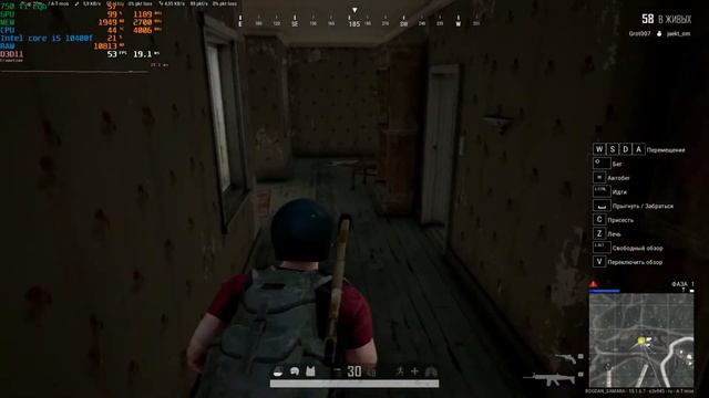 ТЕСТ- PUBG - GTX750TI + CORE I5-10400f, ОЧЕНЬ НИЗКИЕ , НИЗКИЕ,СРЕДНИЕ НАСТРОЙКИ ГРАФИКИ! смотреть онлайн
