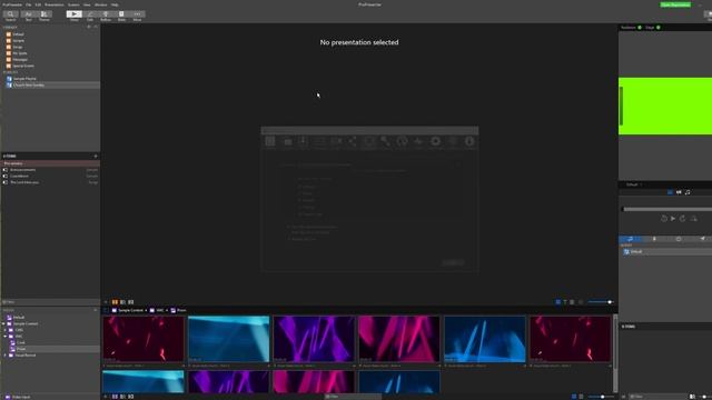 Propresenter 7 Importing and Exporting presentations смотреть онлайн