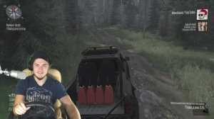 ЭКСПЕДИЦИЯ ПО БОЛОТАМ в SpinTires MudRunner с РУЛЕМ