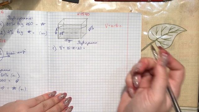 №1540 (д/з 24) 5 клас. Задача смотреть онлайн