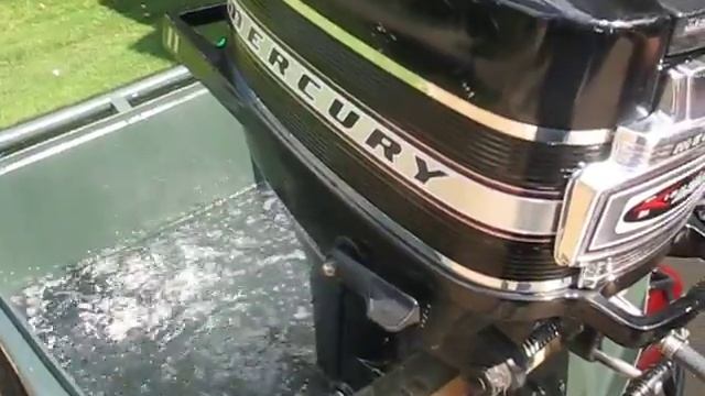 1967 Mercury Model 110 - 9.8 HP Test run смотреть онлайн