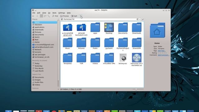 dolphin file browser folder short-cut creation and deletion смотреть онлайн