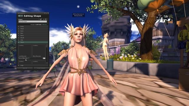 Настройка Формы Вашего Аватара - Гид по Second Life смотреть онлайн