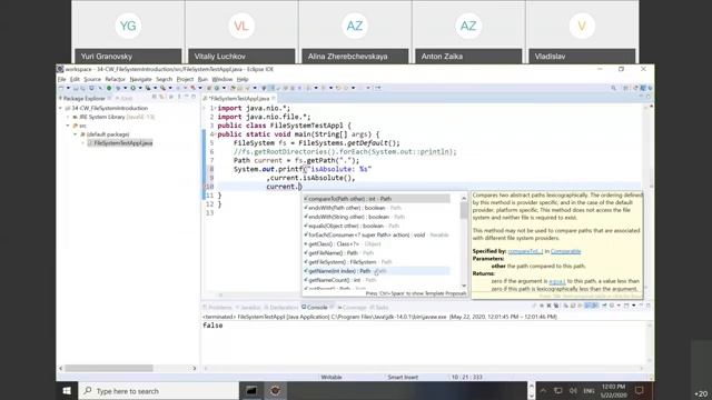 Java - lesson 34 - FileSystem смотреть онлайн