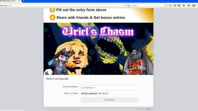Как получить бесплатно стим игру Uriel's Chasm - FreeSteamGame смотреть онлайн