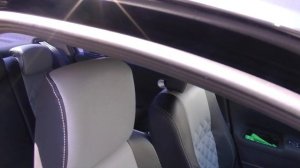Авточехлы из экокожи для Рено Меган 2 поколение  Ромб Установка