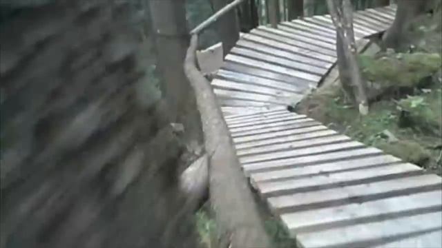 Bikepark Leogang: Bongo Bongo freeride trail preview helmet cam смотреть онлайн