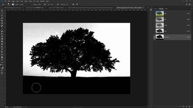 Photoshop CC 2018 Tutorial. Tricky Cut Outs made EASY and FAST смотреть онлайн