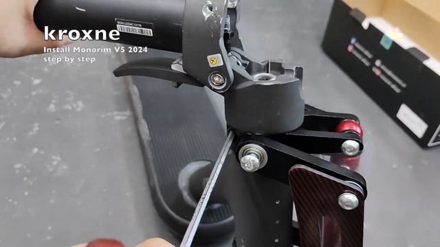 Install step by step Monorim V5 N1 2024 for Xiaomi electric scooter - frame custom смотреть онлайн