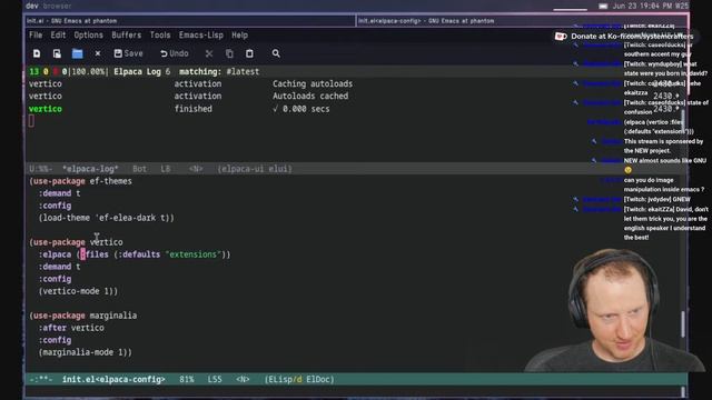 Taming Your Emacs Packages with Elpaca - System Crafters Live! смотреть онлайн