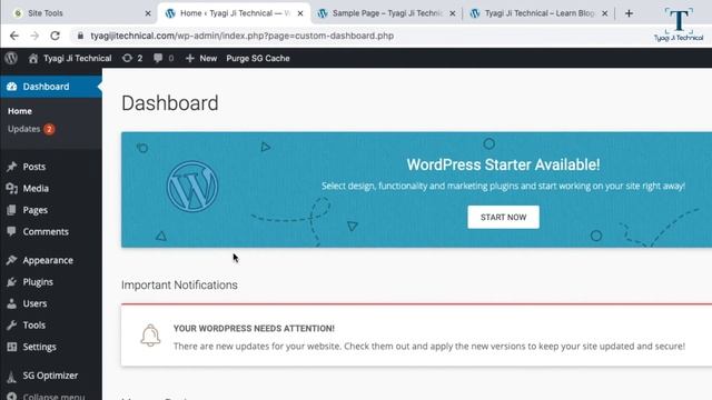 Wordpress Settings After Installing Wordpress | Wordpress Tutorial for Beginners смотреть онлайн