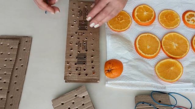 DIY Как засушить апельсин для декора, простой способ. How to dry an orange for decoration. смотреть онлайн