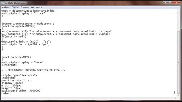 HTML/CSS - 22 - Tooltip con JavaScript y CSS смотреть онлайн