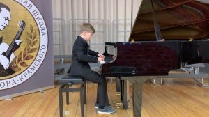 И.С. Бах. Трёхголосная Инвенция ми мажор