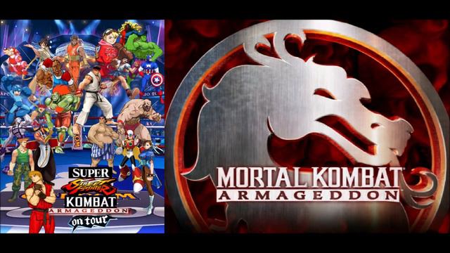 Super Street Fighter Kombat Armageddon On Tour Mortal Kombat Armageddon Logo смотреть онлайн