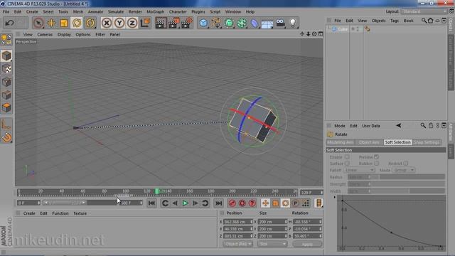 Cinema 4D. Анимация и моушен-дизайн. Урок 1 смотреть онлайн