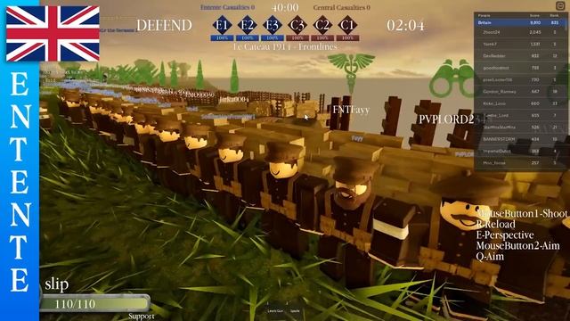 I Ordered the BIGGEST EVER Roblox TRENCH CHARGE in WW1 Roblox Entrenched смотреть онлайн