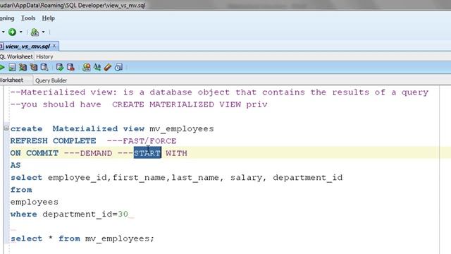 Oracle views and Materialized views عربي смотреть онлайн