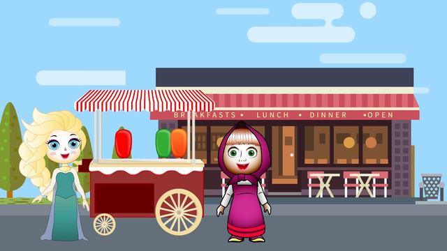 Peppa Pig, Pj Mask Gekko, Romeo And Masha Are here to Buy Their Favorite Ice cream смотреть онлайн