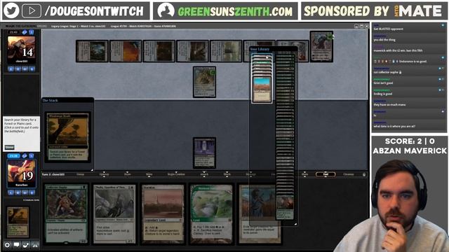 Legacy MTG | Abzan Maverick ? | Modern Horizons 2 Testing ?| #DrinkJavy | GreenSunsZenith.com смотреть онлайн