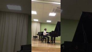 Семёнов Глеб 10 лет. К. Черни опус 299, этюд № 10