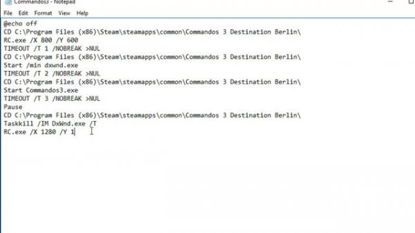 Commandos 3 Fix (Steam) - Windows 10 \ 8.1 64bit