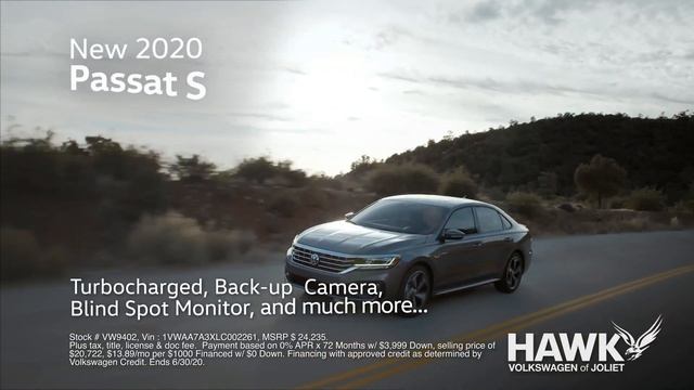 NEW 2020 Volkswagen Passat | Hawk Volkswagen смотреть онлайн