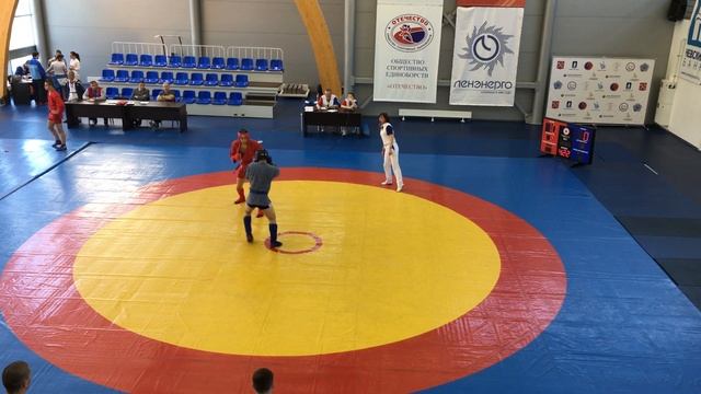 Боевое Самбо, победа удушающим, ПОЛУ-ФИНАЛ / Combat Sambo