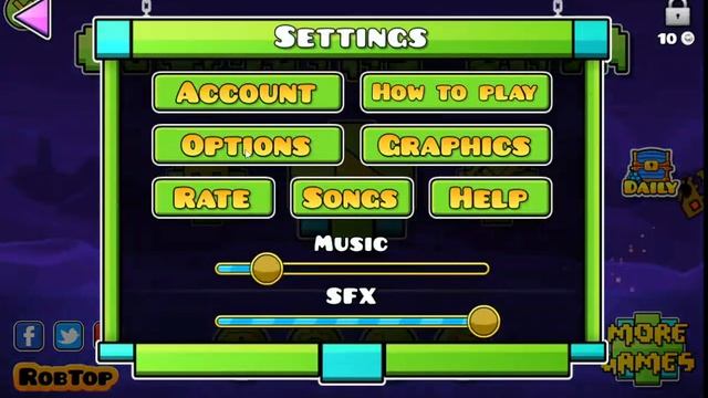 Что делать если не работает музыка в Geometry Dash? Ответ тут
