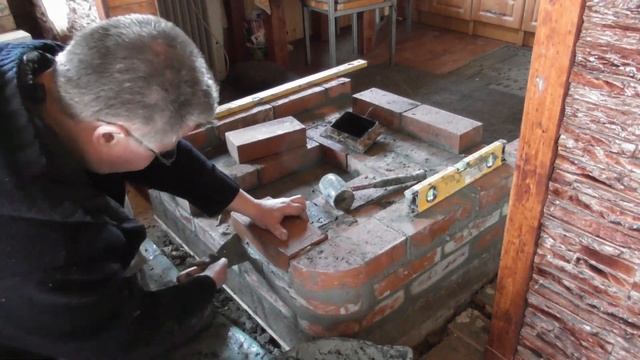 Как сложить печь самостоятельно. День 1. смотреть онлайн