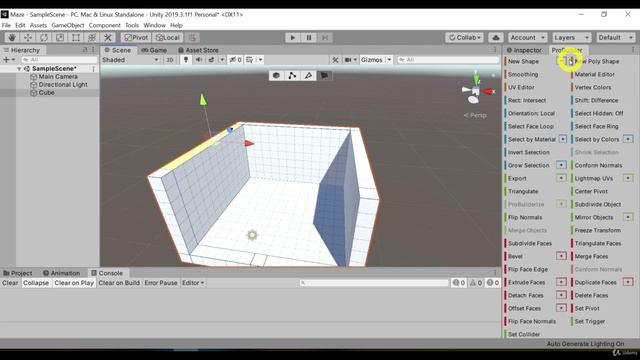 04 - Setting up Unity Engine - 5 ProBuilder Tutorial смотреть онлайн