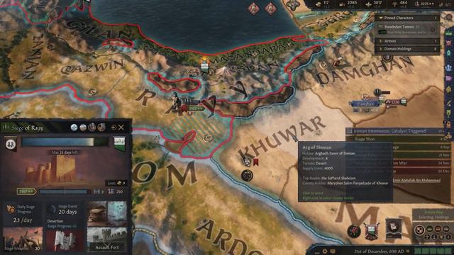 Crusader Kings 3 [ไทย] : Persia Part 2 ฟื้นฟูศาสนาโซโรอัสเตอร์ смотреть онлайн