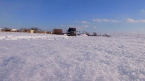 шНива в снегу на FORWARD SAFARI 540