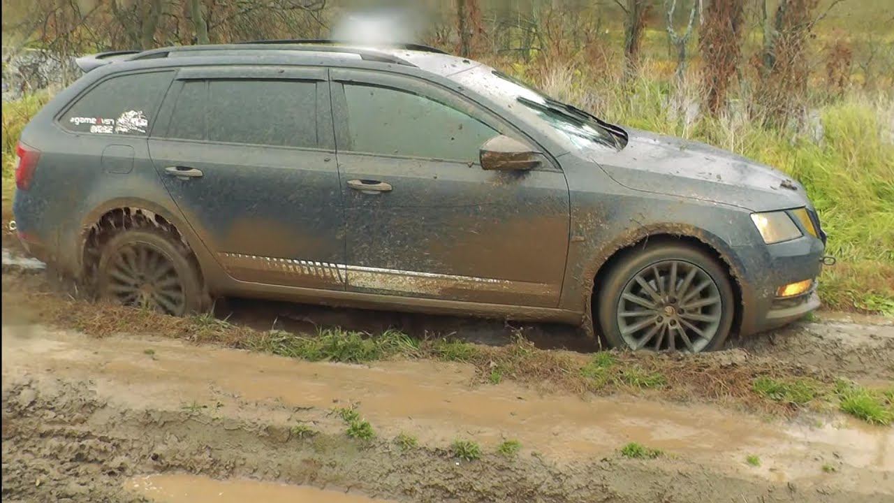 Кроссоверы покоряют бездорожье Безумная Octavia 4x4, Nissan X trail, Volkswagen Tiguan, Volvo XC70 смотреть онлайн