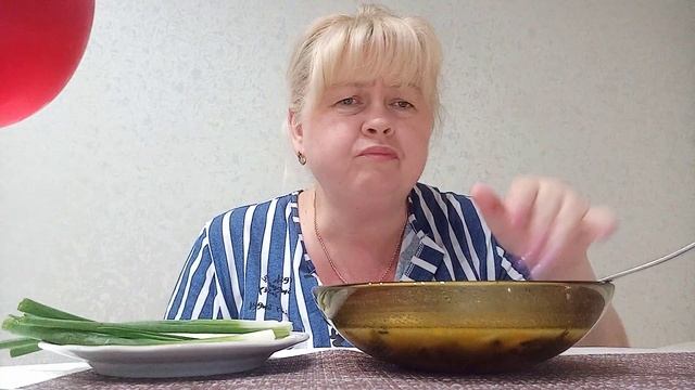 МУКБАНГ Сырный суп с бомбочками.MUKBANG Cheese Soup With Bombs.