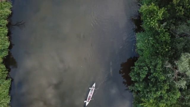Сплав на байдарках по Медведице с квадрокоптера смотреть онлайн