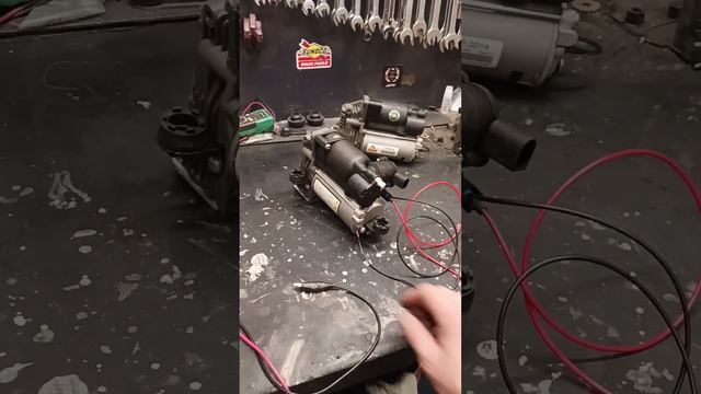 Mercedes Benz W164 Airmatic Compressor Testing
