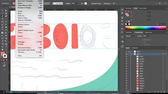 Рисуем рекламную листовку в Adobe Illustrator | уроки для новичков смотреть онлайн