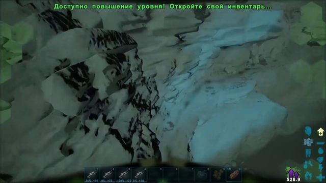 ARK: Survival Evolved | Эпизод 60: Снежная пещера(тучи врагов!). Часть 2