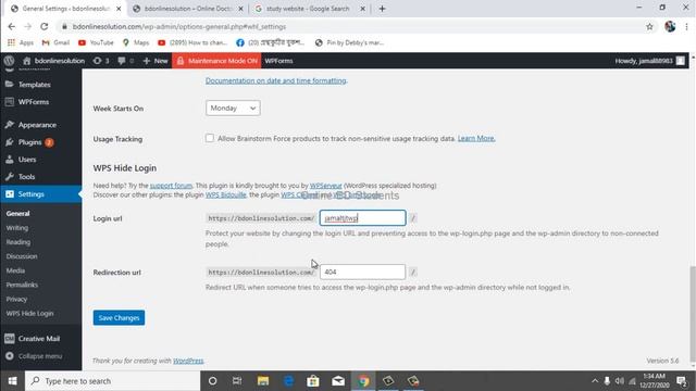 How To Change WP-Admin Url For Wordpress - Login Security/WordPress Bangla Tutorial смотреть онлайн
