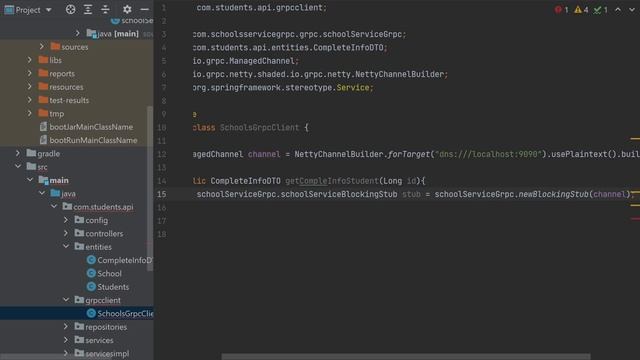 Como crear un cliente grpc JAVA | comunicacion entre microservicios смотреть онлайн