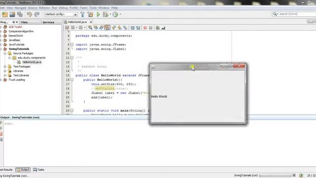 Bài 2 Java Swing Location, Size và Visible смотреть онлайн