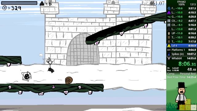 (WR) [871.17] The Fancy Pants Adventures: World 2 - 100% Speedrun смотреть онлайн