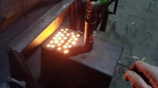 Горелка на отработке для твердотопливной печи смотреть онлайн